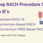 4 Step RACH Procedure 5G NR with IE